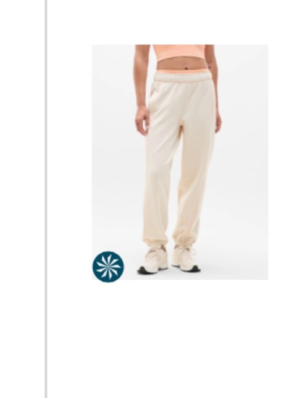 Athleta forever fleece  High Rise jogger small